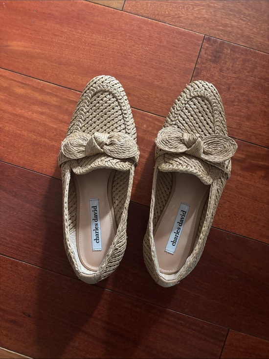 Charles David Shoes - Charles David Women’s Woven Bow Loafers